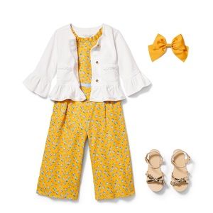 Janie and Jack Fall Jumpsuit 3T